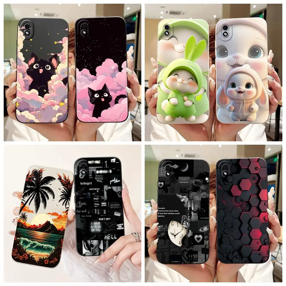 Para Samsung Galaxy A01 Core funda SM-A013F Linda cubierta pintada de caramelo funda de silicona suave para Samsung A01 M 01 Galaxy M01 Core Shell