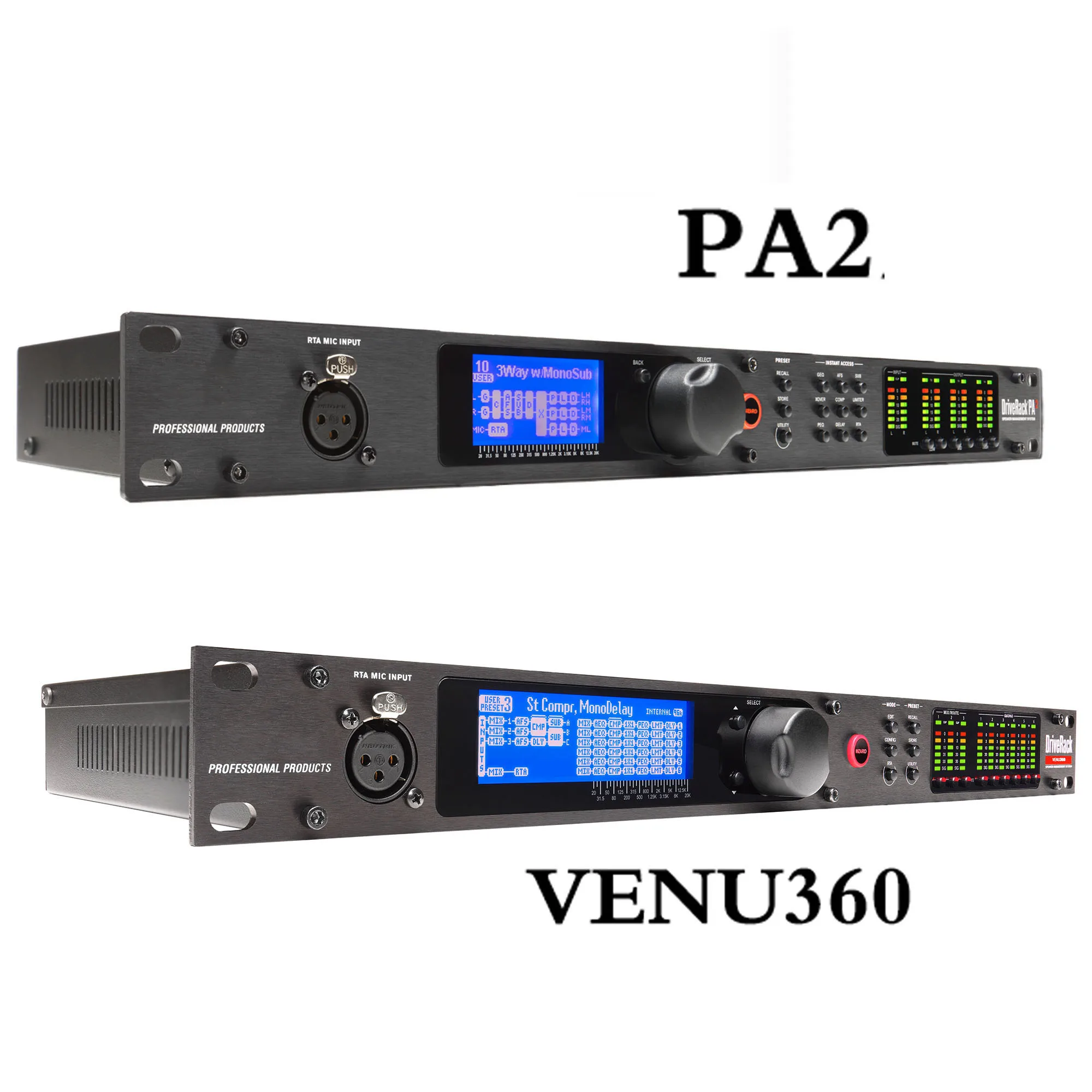 Procesador de Audio PA2/VENU360 de 2 entradas y 6 salidas, Software Original, estante de controlador de Audio profesional, procesador de Audio de altavoz profesional - imagen 4