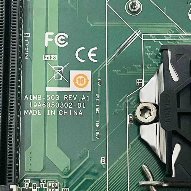 AIMB-503 REV.A2 para placa base de Control Industrial ADVANTECH AIMB-503A2 - imagen 5