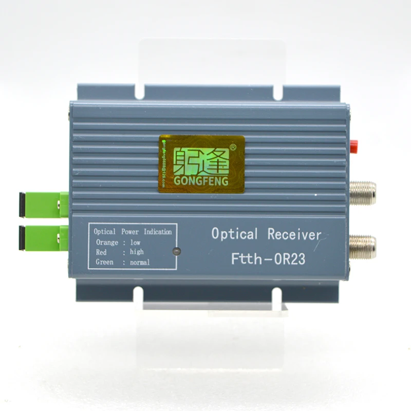 Receptor óptico de nodo FTTH WDM 82dBuV, salida de alto nivel 1550/1490/1310nm CATV PON, equipo de transmisión de red, 8 Uds., venta al por mayor - imagen 5