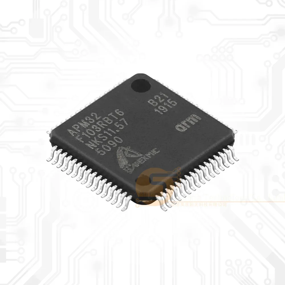 1-10 unids/lote APM32F103RBT6 32F103RBT6 LQFP64 Original nuevo microcontrolador IC Chip