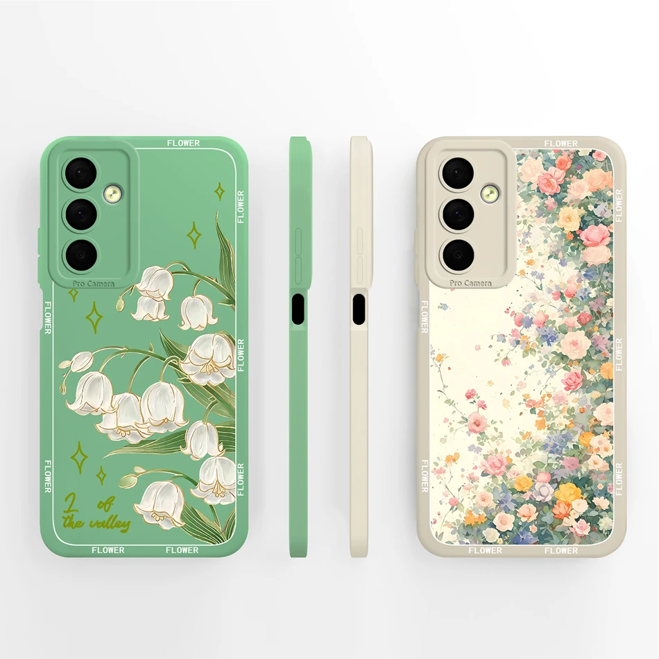 Para Samsung Galaxy F54 F56 F34 5G funda de teléfono bonita mariposa funda de silicona suave de alta calidad para GalaxyF 54 F 56 F 34 carcasa - imagen 4
