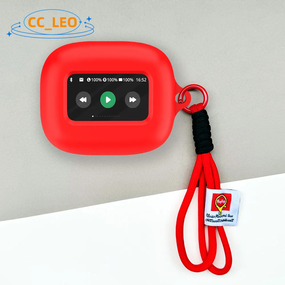 Para JBL Live Beam3 funda bonita con colgante de cordón funda suave de silicona JBL Live Flex3/JBL Live Buds3 funda protectora a prueba de golpes - imagen 4