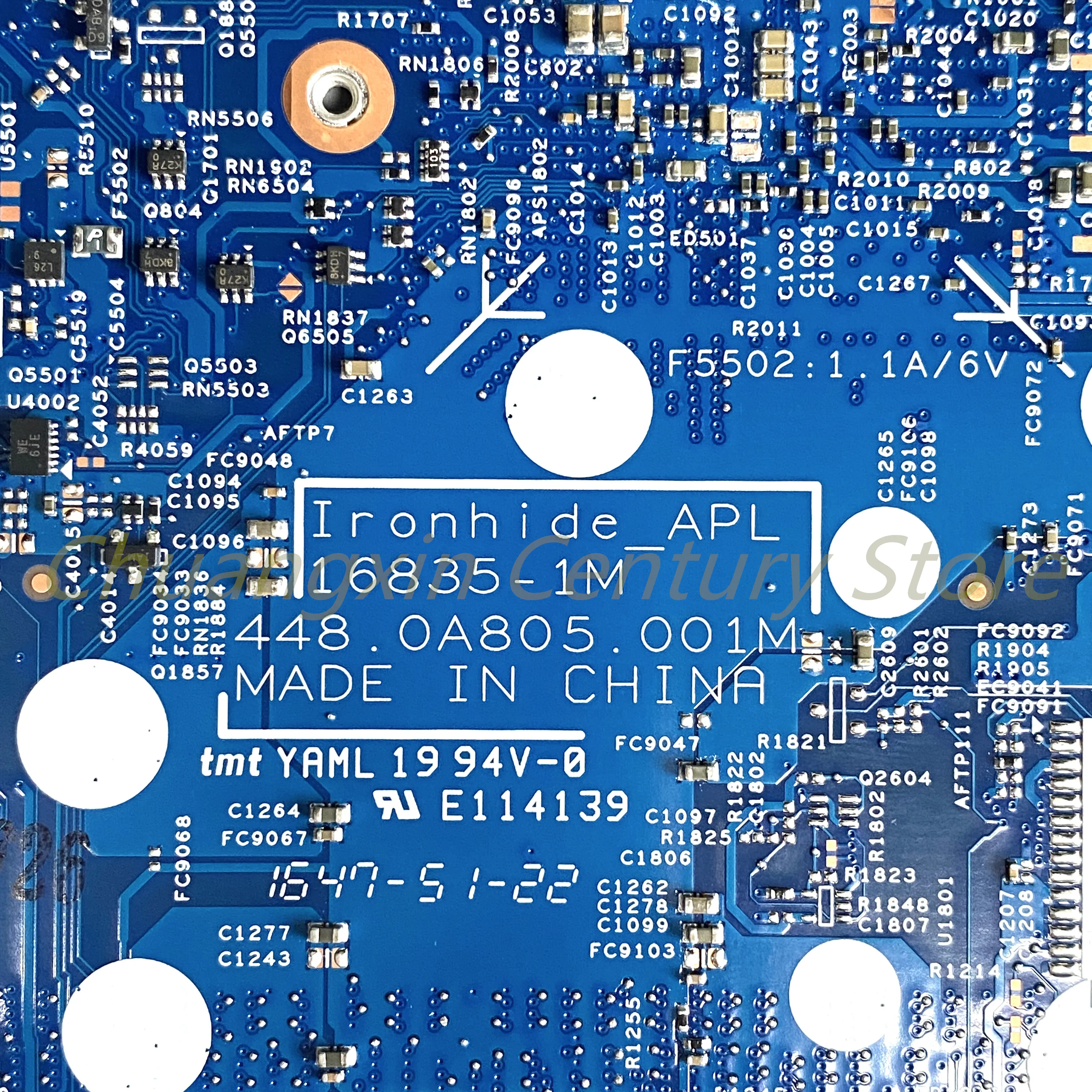 Placa base 16835-1M adecuada para portátil Acer Spin1 SP111-31 con CPU N3350/N3450/N4200 100% probado completamente funciona - imagen 4