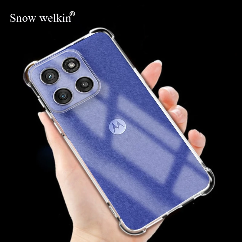 Para Moto Edge 60 Fusion 60S edge60 Airbag a prueba de golpes protección completa TPU funda suave para Motorola Edge 60 Pro Fusion Stylus Cover