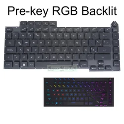 Teclado Retroiluminado ASUS ROG Strix G533/G513, Distribución US