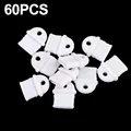 60Pcs White