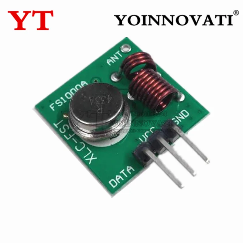 433Mhz 315MHZ Módulo transmisor inalámbrico RF y kit receptor DC 5V 315 433 Mhz Módulo inalámbrico - imagen 4