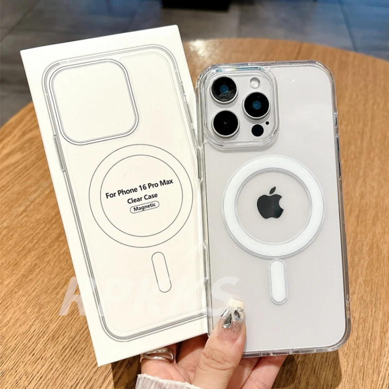Funda MagSafe iPhone Transparente – Pro, 11-17, XS, XR – Acrílica - imagen 3