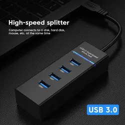 Hub USB 3.0 para PC – Expansor de Puertos