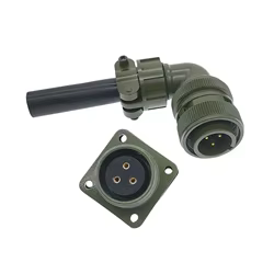 Conector Circular Militar Serie 5015 MIL-STD Resistente