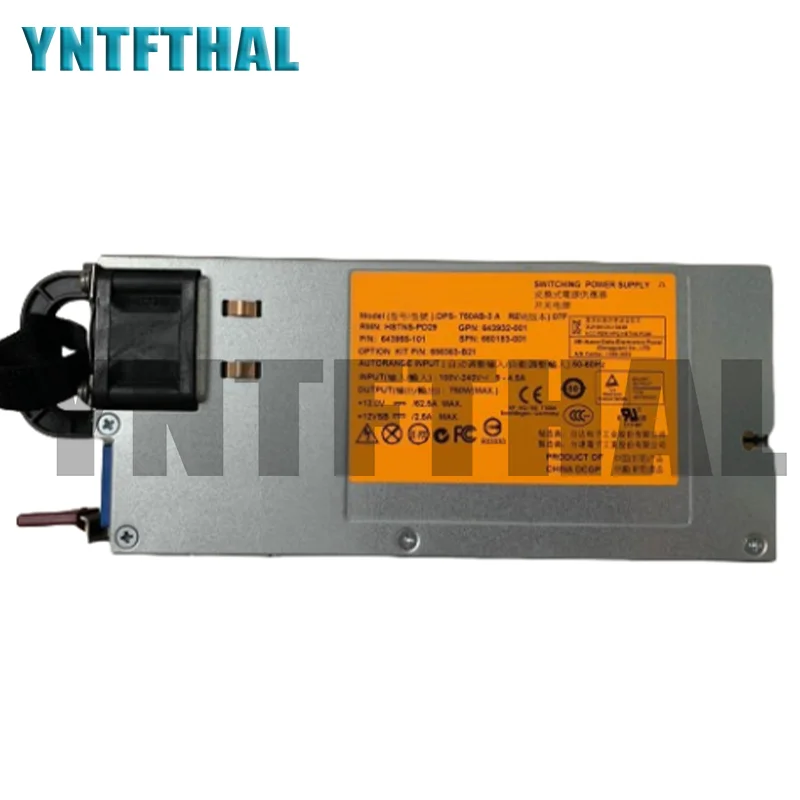 Para Gen8 G8 656363-B21 643955-201 643932-001 660183-001 HSTNS-PL29 750W