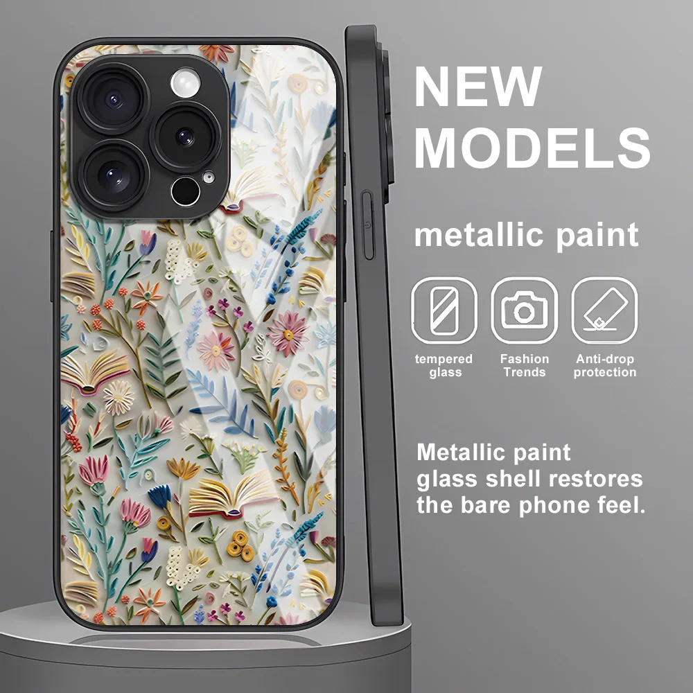 Funda de teléfono de vidrio templado para Samsung S25 Ultra Galaxy A56 5G A55 A54 S24 Plus S23 S22 Ultra S21 S20 FE S25ultra Funda - imagen 2