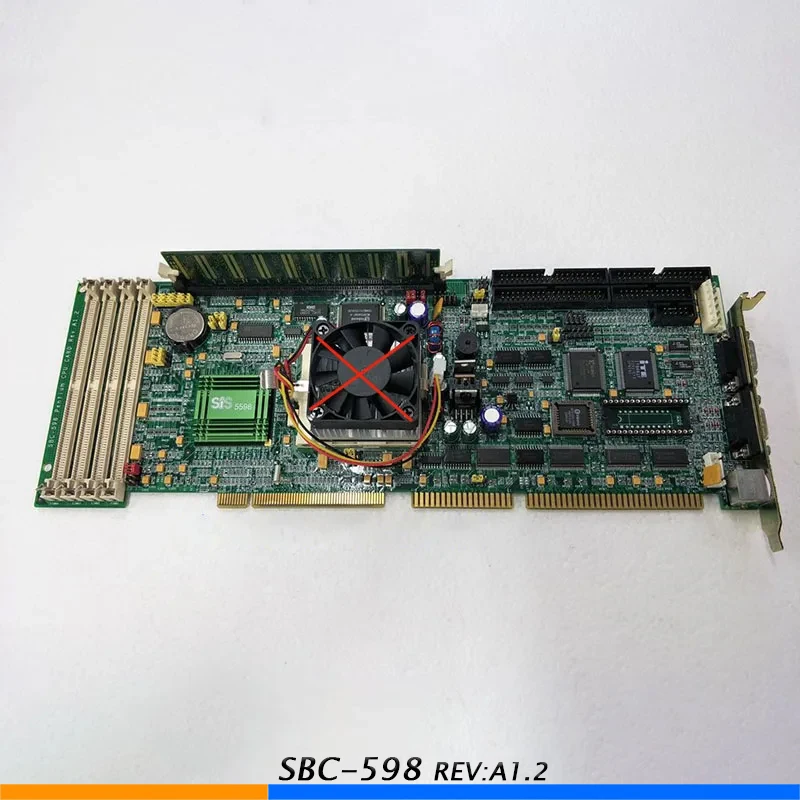 Para placa base de ordenador Industrial Axiomtek SBC-598 REV:A1.2