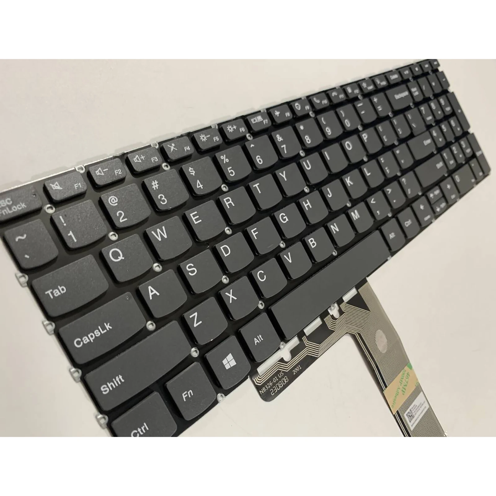 Teclado de ordenador portátil con diseño estadounidense para Lenovo IdeaPad 15ARE05 15ITL05 5-15IIL05 5-15ALC05 AIR 15 2021 - imagen 3