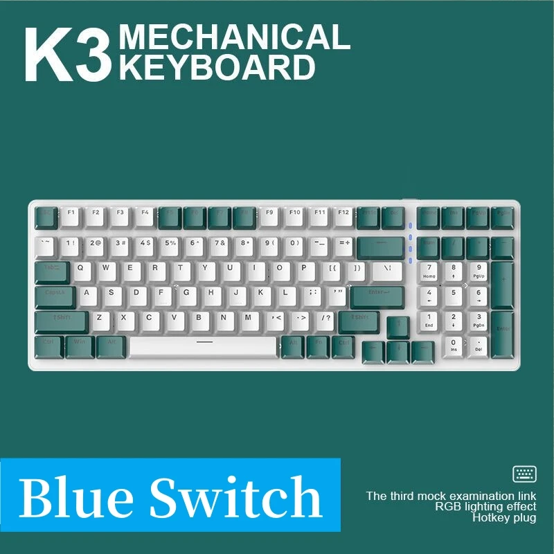 Blue Switch green