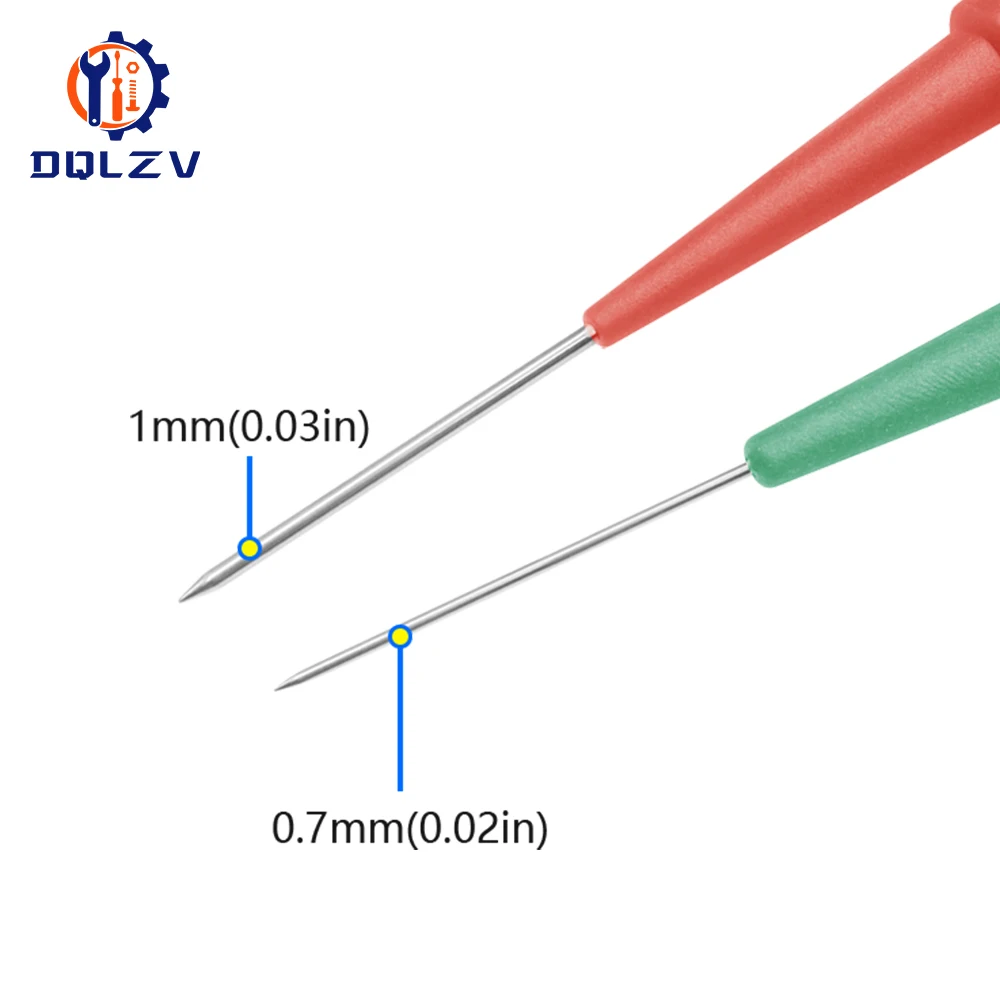 Sondas de punta de coche de 30V, herramientas de diagnóstico, multímetro automático, cables de prueba, extensión de perforación trasera, conector mecánico - imagen 3