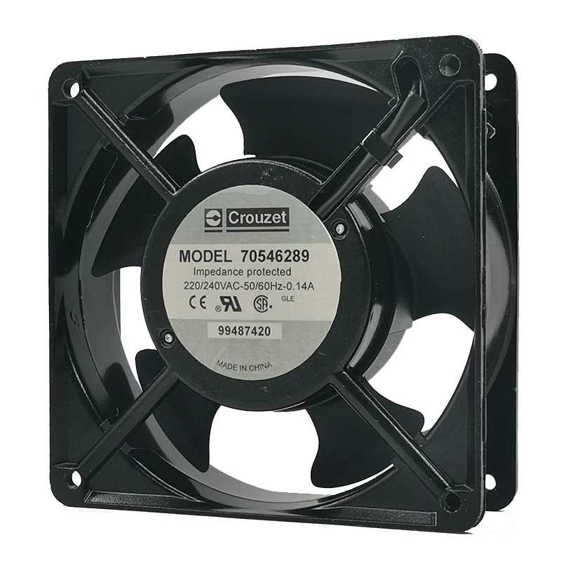 Nuevo para 70546289   12038 220V 0.14a 50/60hz 12cm gabinete de flujo axial ventilador general 12cm 120*120*38mm - imagen 3