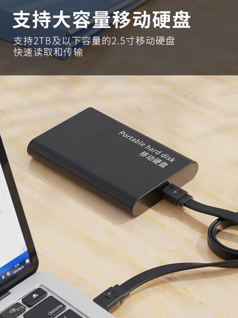 USB3.0 disco duro portátil note3 cable de datos USB-A par macho cable de extensión micro B 0,6 m 1m cable plano - imagen 5