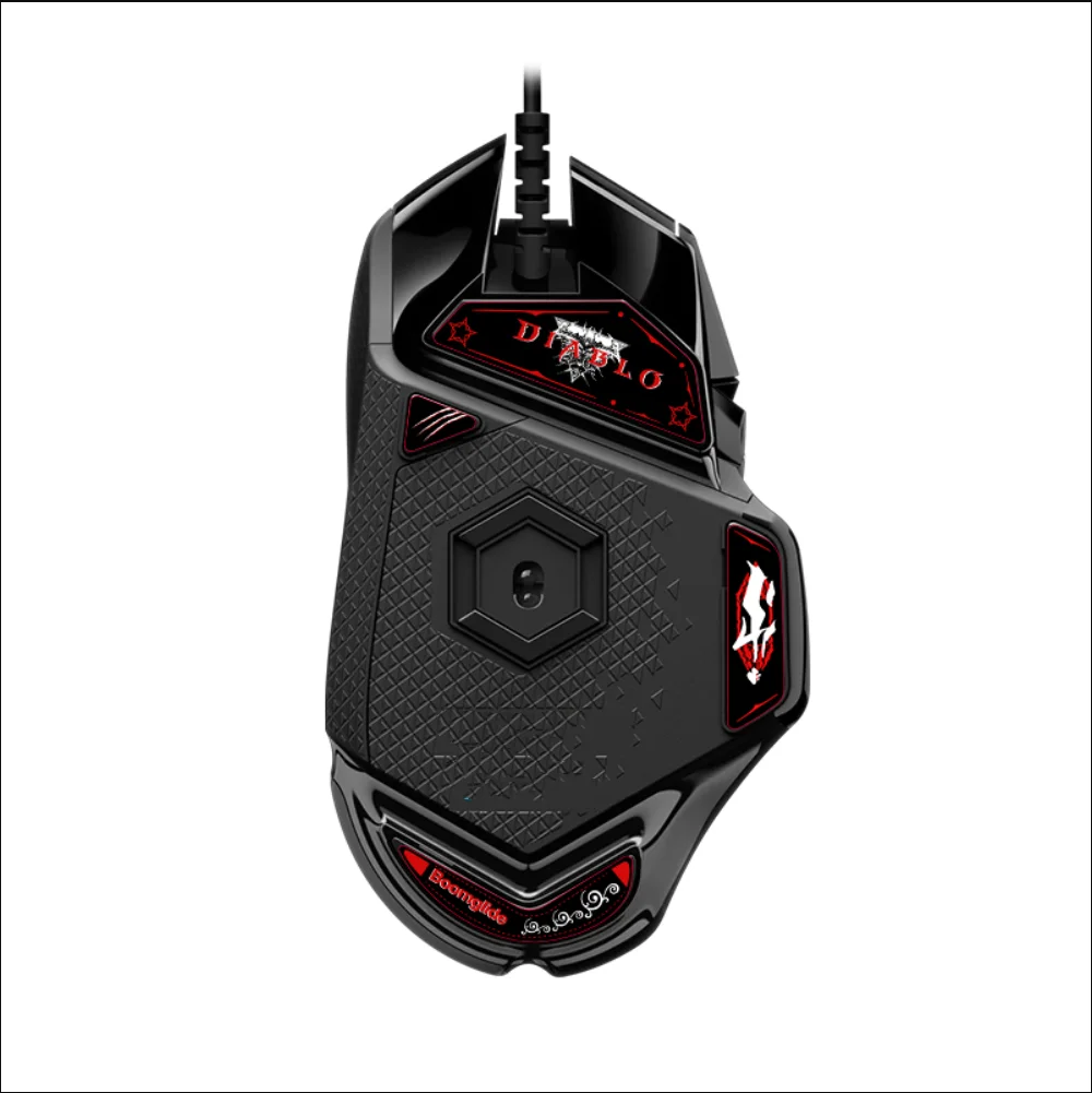 BOOMGLIDE GlassMouse pies compatibles con Logitech G502 Hero ratón con cable esports accesorio de ratón para juegos - imagen 2