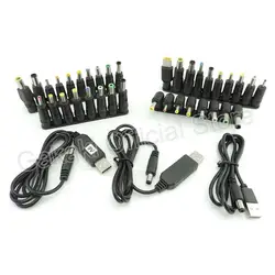 Convertidor elevador USB 5V a 9V/12V con conector DC 2,1x5,5mm