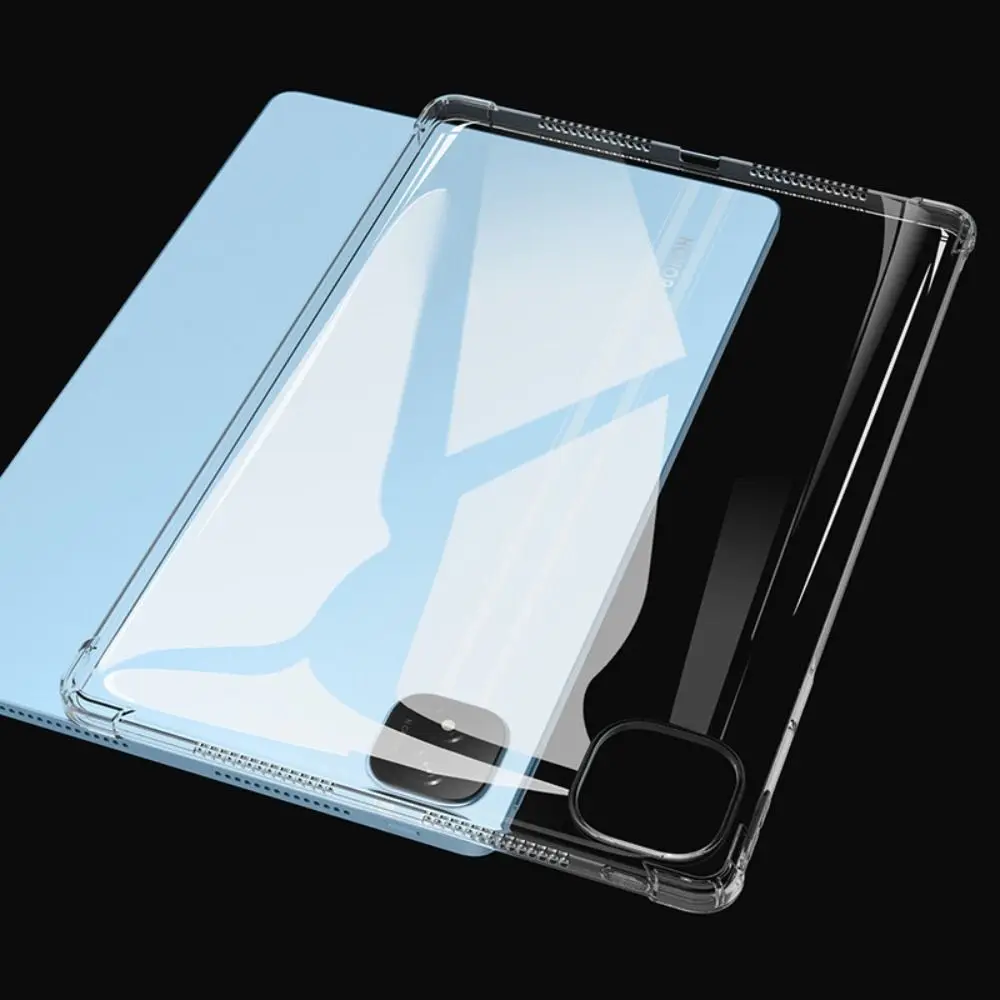 Funda para tableta con borde de Airbag, funda trasera transparente de TPU antiarañazos a prueba de golpes para Honor Pad 9 X8A GT Pro/MagicPad2 2024 - imagen 4