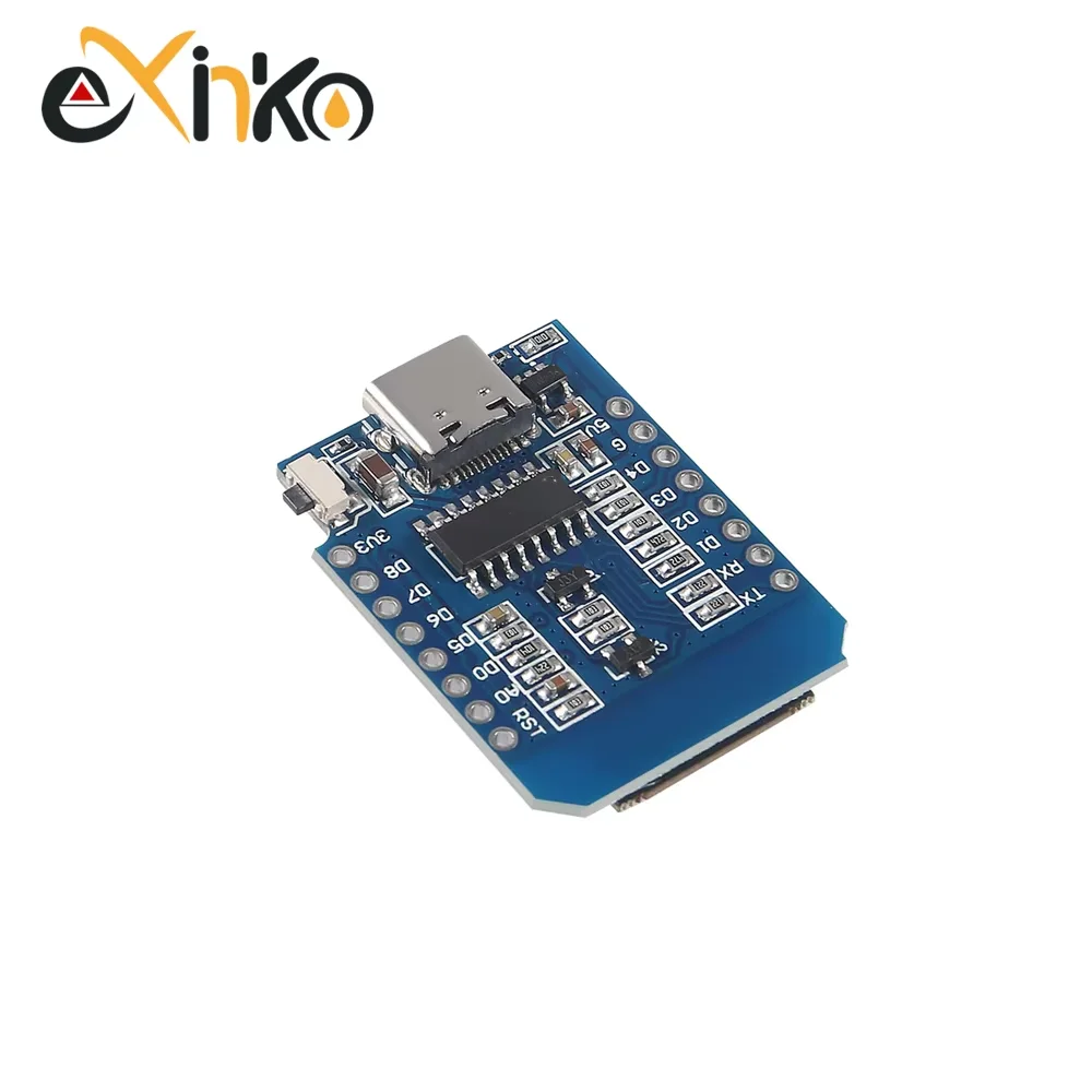 1-10 Uds WeMos D1 Mini ESP8266 ESP-12F ESP12 módulo WiFi Placa de desarrollo TYPE-C Micro USB 3,3 V Pin Digital para Arduino - imagen 4