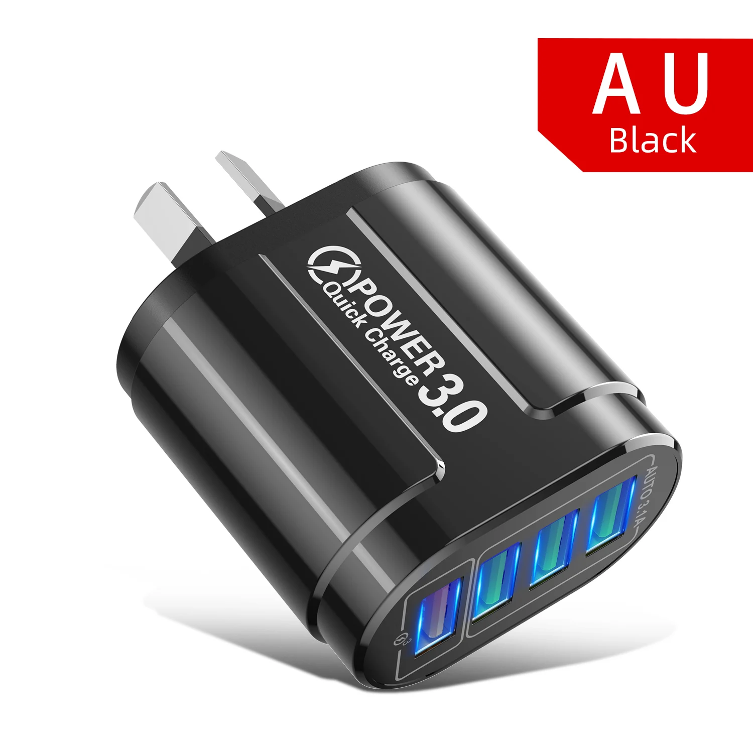 AU Plug Black