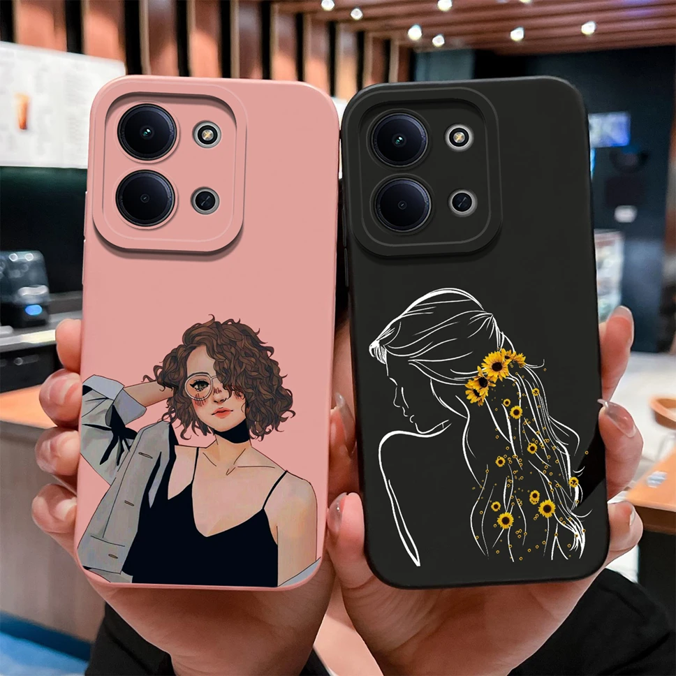 Funda para Xiaomi Poco C85 4G, funda de teléfono con patrones de estilo único para Poco C 85, carcasa de silicona líquida suave de alta calidad a prueba de golpes - imagen 2