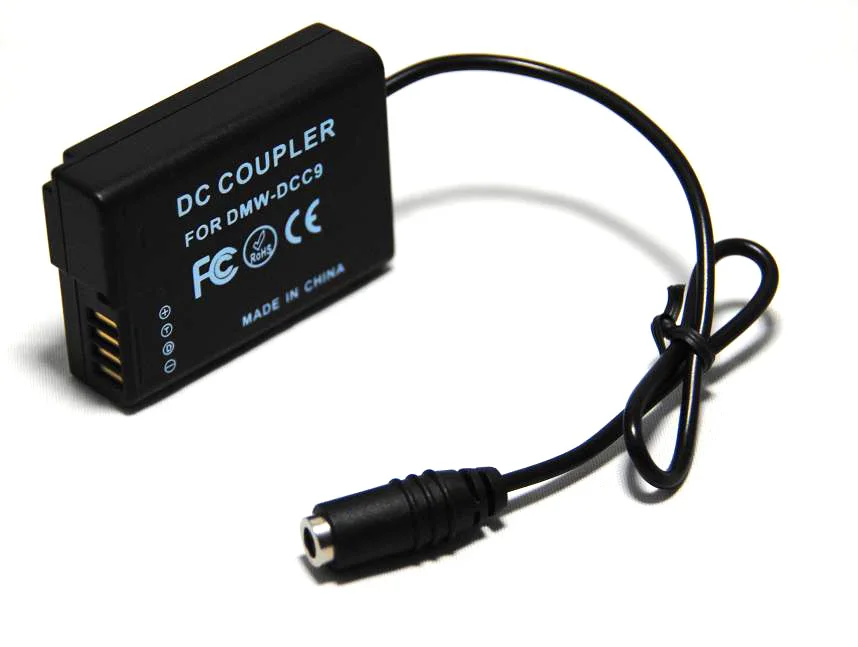 Vitesun DMW-BLD10 BLD10 batería simulada DMW-DCC9 8,7 V adaptador de corriente para Panasonic Lumix DMC-GX1 DMC GF2 G3 G3K G3R G3T G3W G3EGK - imagen 4