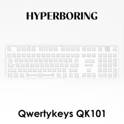 Qwertykeys QK101 – Placa Posicionamiento Fibra Carbono para Teclado Mecánico