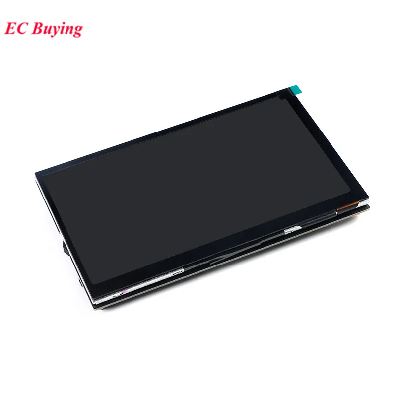 Módulo de pantalla LCD HDMI de 7 "y 7 pulgadas pantalla táctil capacitiva 1024X600 IPS HD ángulo de visión completo Compatible con Raspberry Pi 3B +/4B - imagen 2