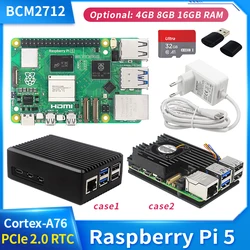 Raspberry Pi 5 – Placa de desarrollo ARM con PCIe y vídeo 4K