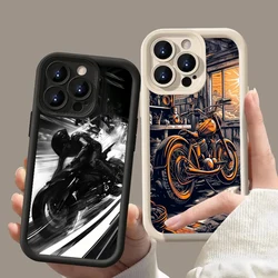 Funda Silicona Xiaomi Redmi - Diseño Motocicleta Antigolpes Protección