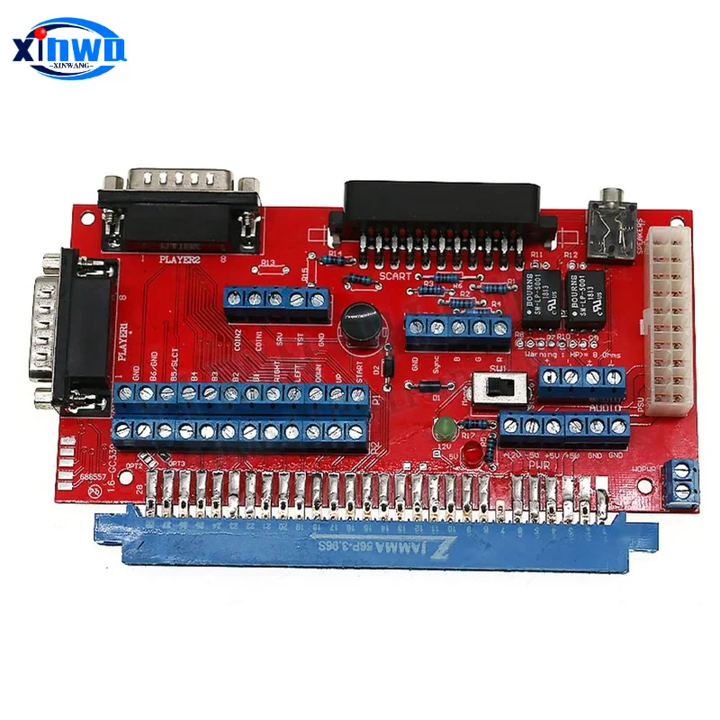 Jamma Cbox convertidor Db Joypad Scart Handle para Neo Geo Mvs Snk Game Board Video Arcade Machine Joystick Konverter, 28 pines