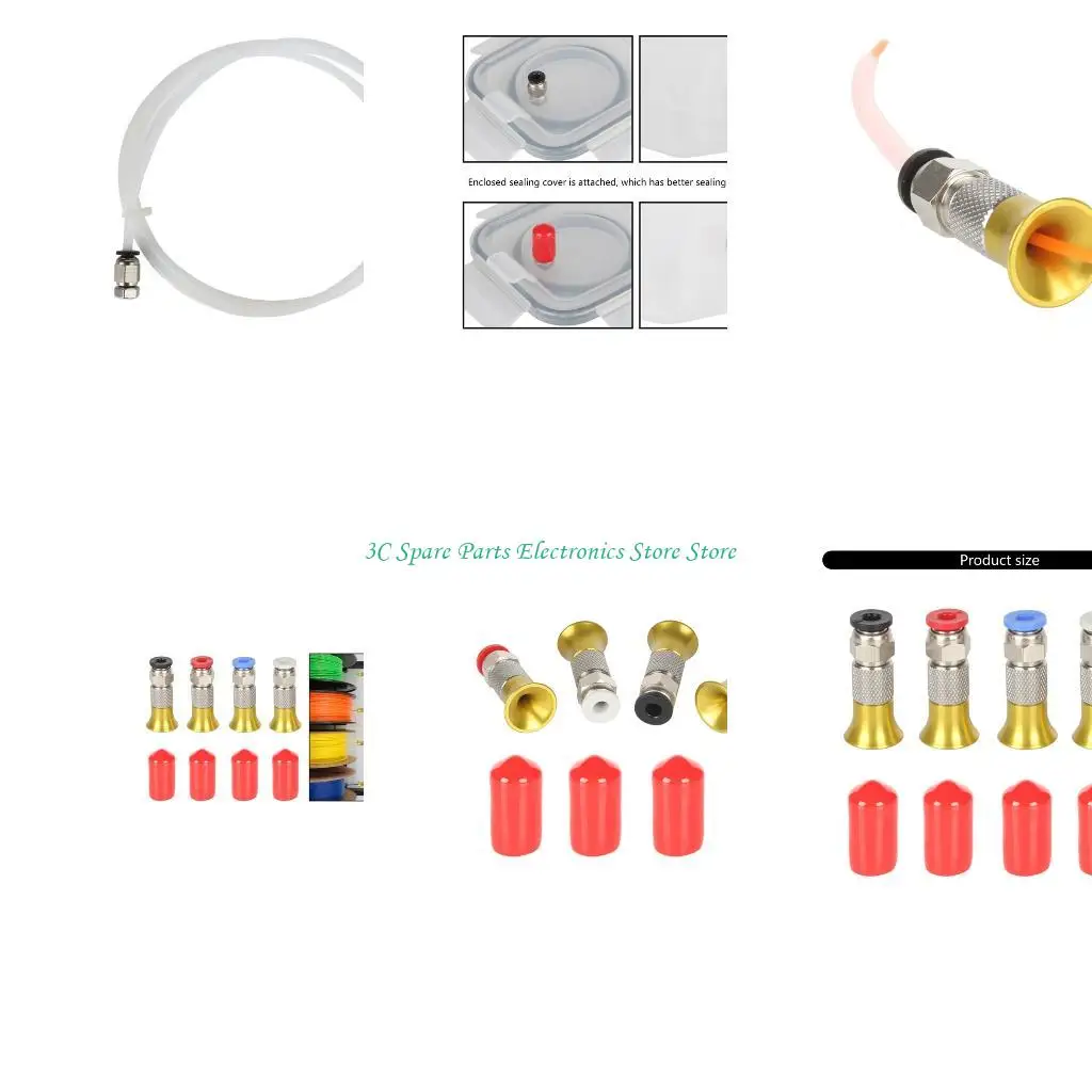 conectores filamentos SZ PC4 para piezas impresora resistencia desgaste y prevención fugas Fácil