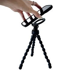 Soporte de escritorio magnético Universal para teléfono, trípode Flexible, soporte móvil, montaje de vídeo Selfie para iPhone, accesorios Magsafe