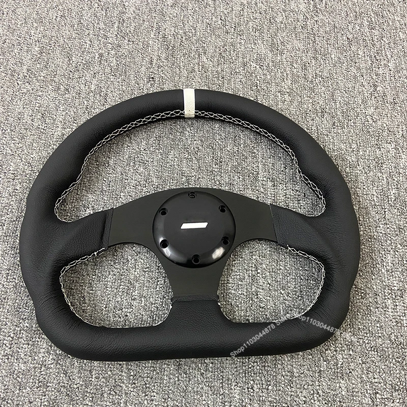 Cubierta de botón de altavoz para volante de juego de carreras simulado, cubierta de Metal para volante Fanatec de 70mm - imagen 3