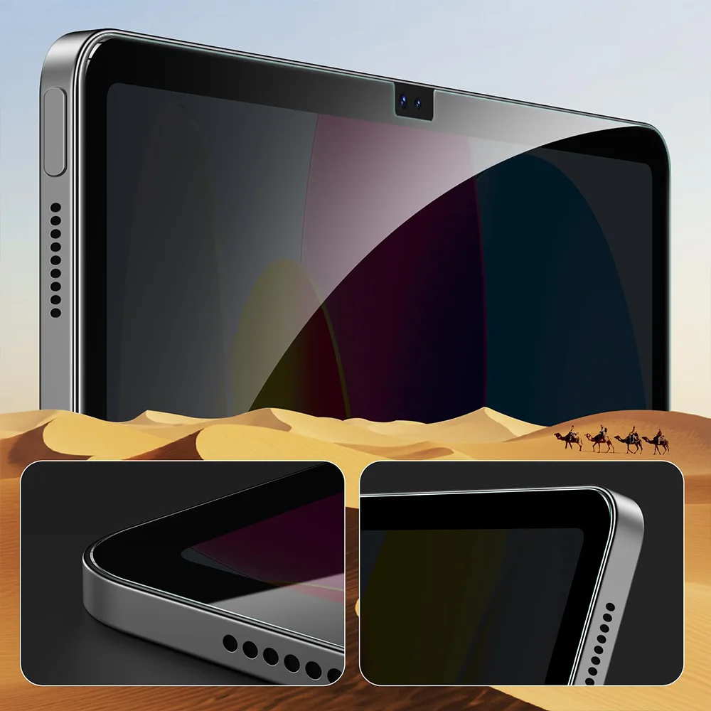 Protector de pantalla de privacidad para iPad A16 9. a 10. a generación Pro 13 11 M5 M4 12,9 vidrio templado para iPad Air 6 5 4 3 Mini 6 7 10,2 - imagen 3