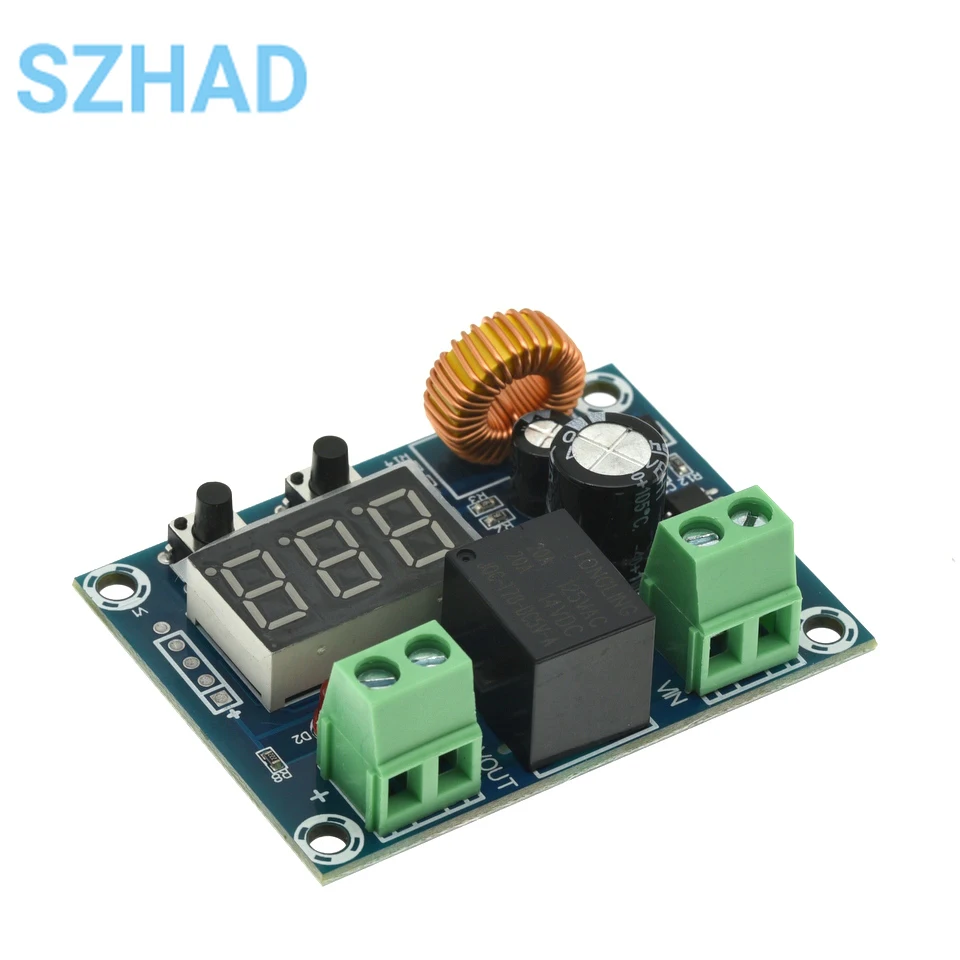 Módulo cargador XH-M609 DC 12V-36V, protección de batería de sobredescarga de voltaje, placa de módulo de protección de subtensión precisa - imagen 5