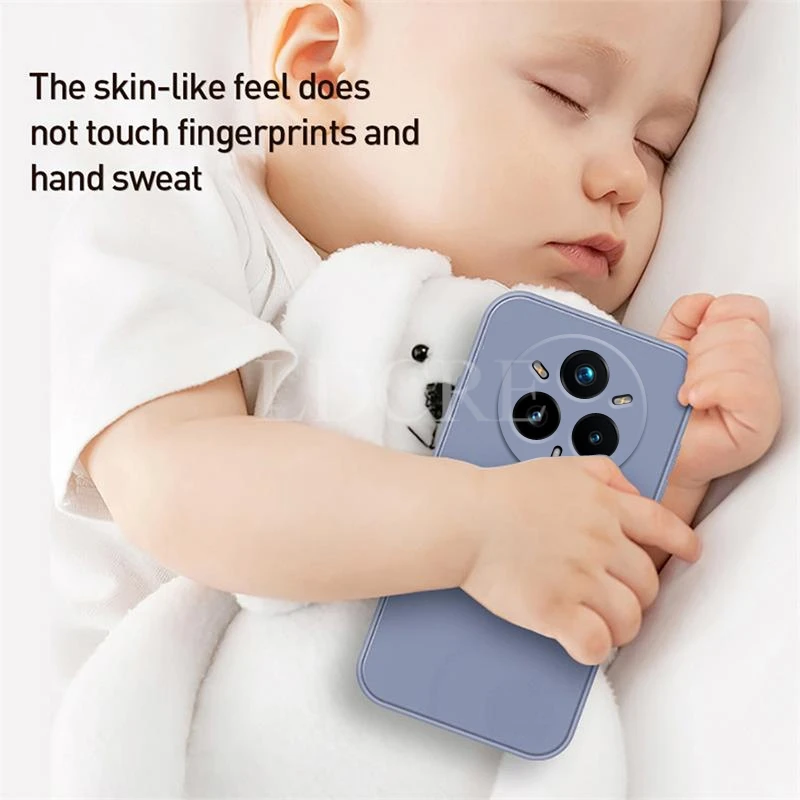 Para Realme 14 Pro Plus funda protectora de silicona líquida Realme 14 Pro Plus cubierta de goma TPU funda Realme 14 Pro Plus - imagen 3