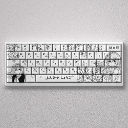 Keycaps PBT Nishimiya Shouko para Teclado Mecánico Cherry