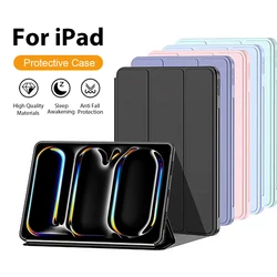 Funda para iPad Pro 13 M4 M5 12,9 Air 11 M3 2025 A16 10. a 10 generación fondos para iPad Mini 6 7 Air 4 5 7th 8th 9th 10,2 10,5