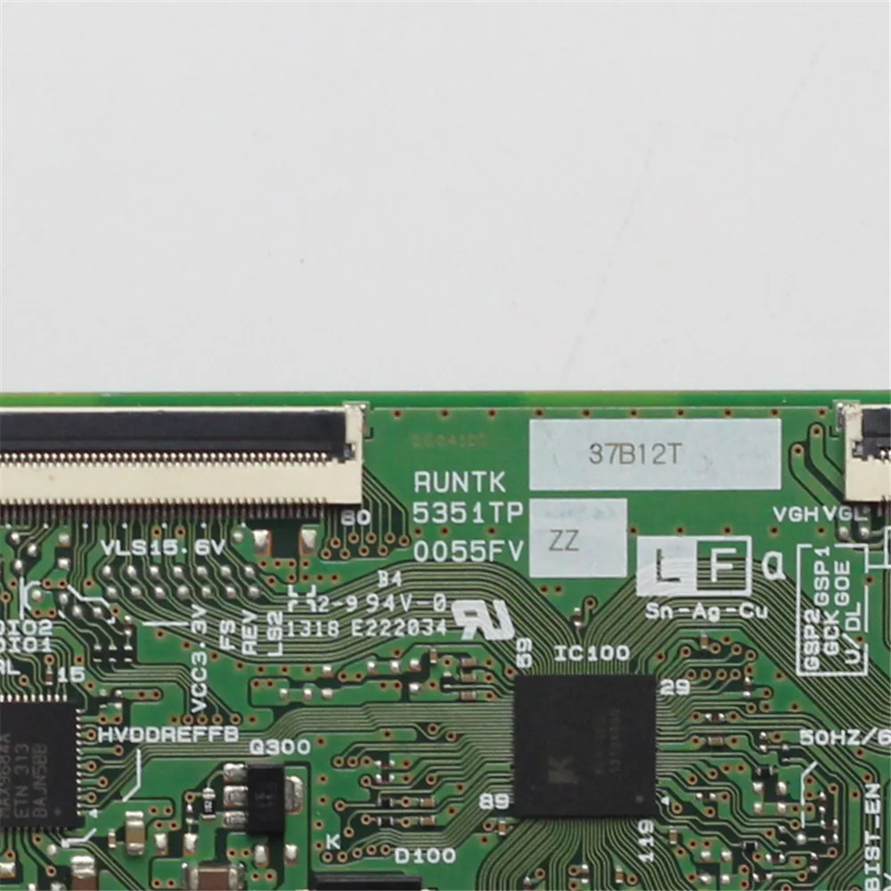5351TP nueva placa lógica RUNTK 5351TP ZA ZZ ZB 0055FV ZA ZZ ZB T-CON para placa lógica de TV de 32 pulgadas y 40 pulgadas - imagen 5