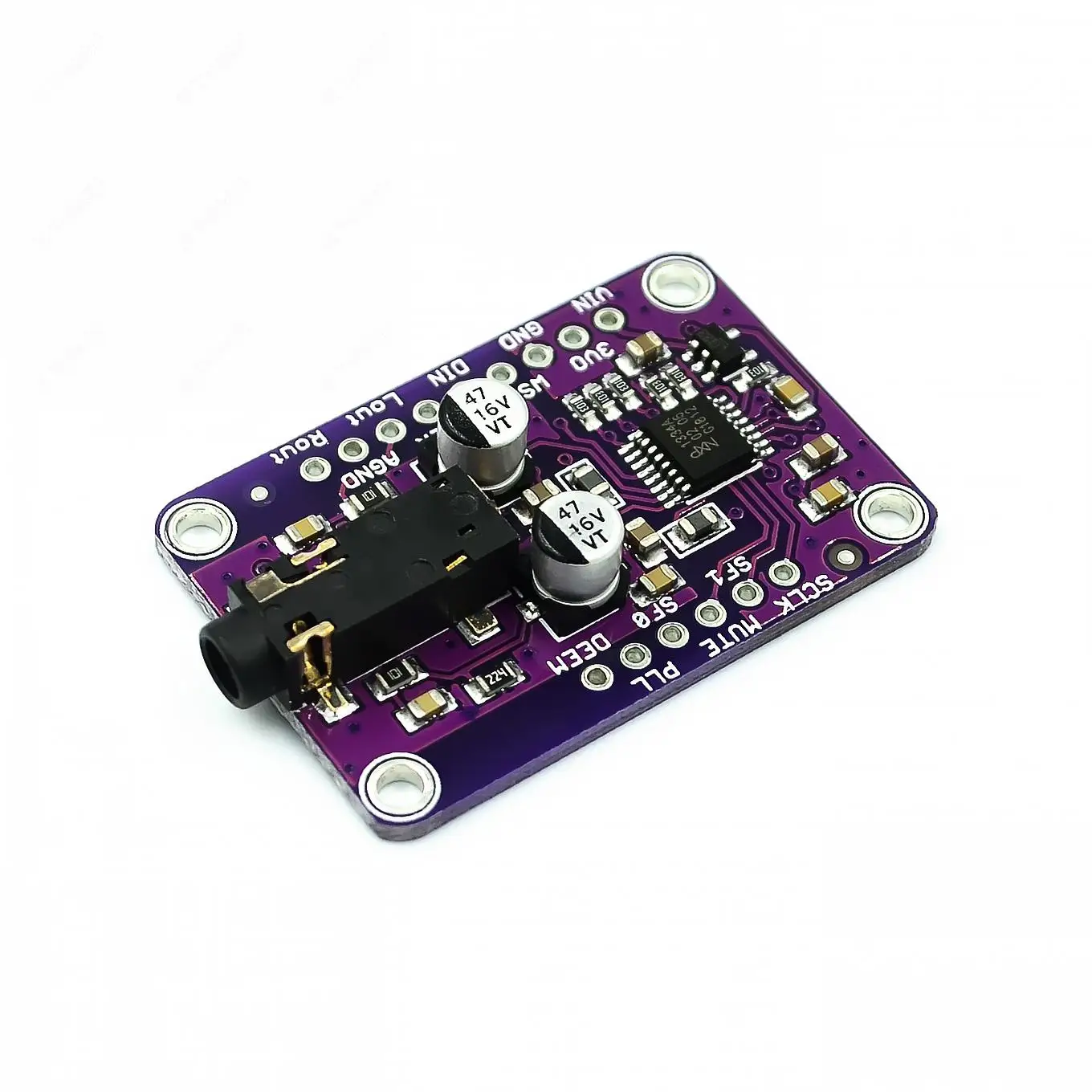 Módulo DAC 1334 UDA1334A I2S DAC Placa de módulo decodificador estéreo de audio para Arduino 3,3 V - 5 V - imagen 2