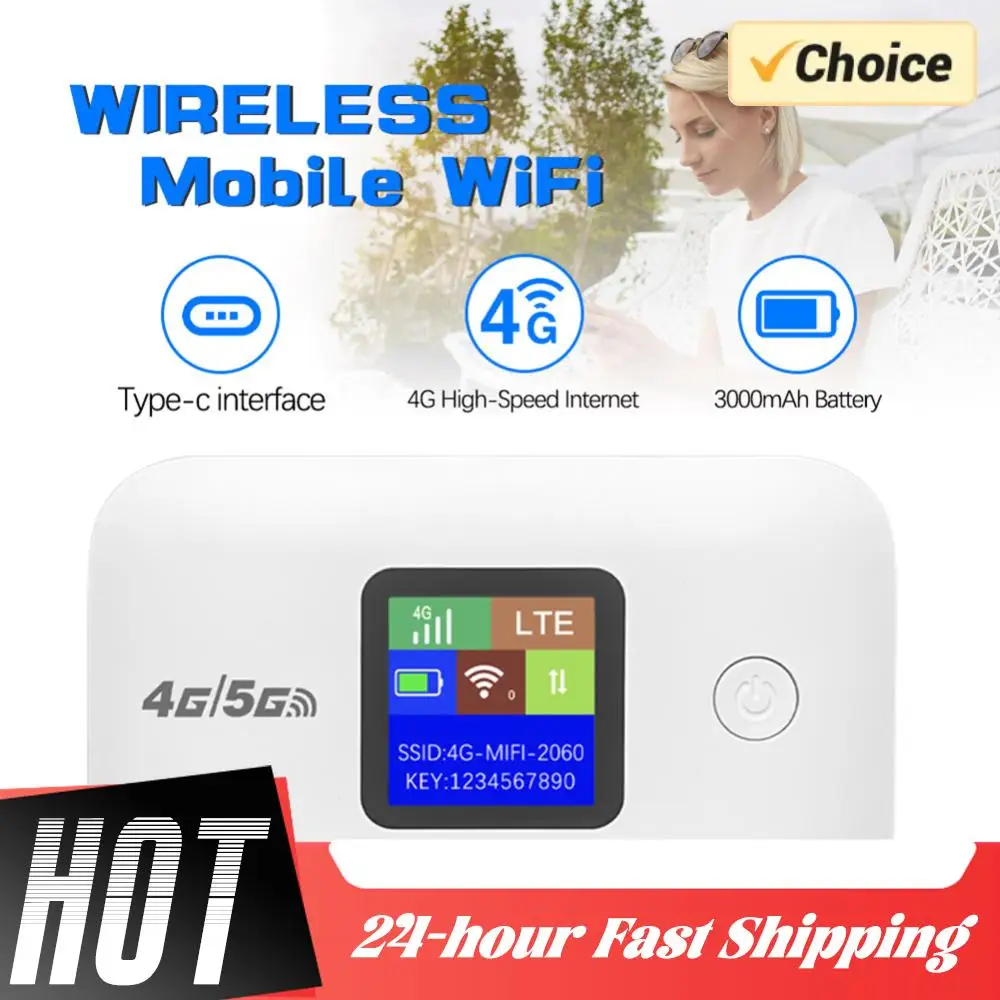 Mini punto de acceso WIFI para exteriores, enrutador WiFi de bolsillo, enrutador portátil inalámbrico de 150Mbps, enrutador WiFi de bolsillo móvil de 3000mAh con ranura para tarjeta SIM - imagen 5