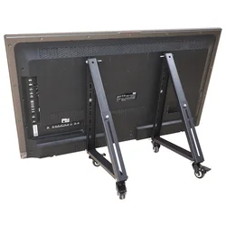 HILLPORT Carro TV Móvil con Ruedas Ajustable 32-70 Pulgadas