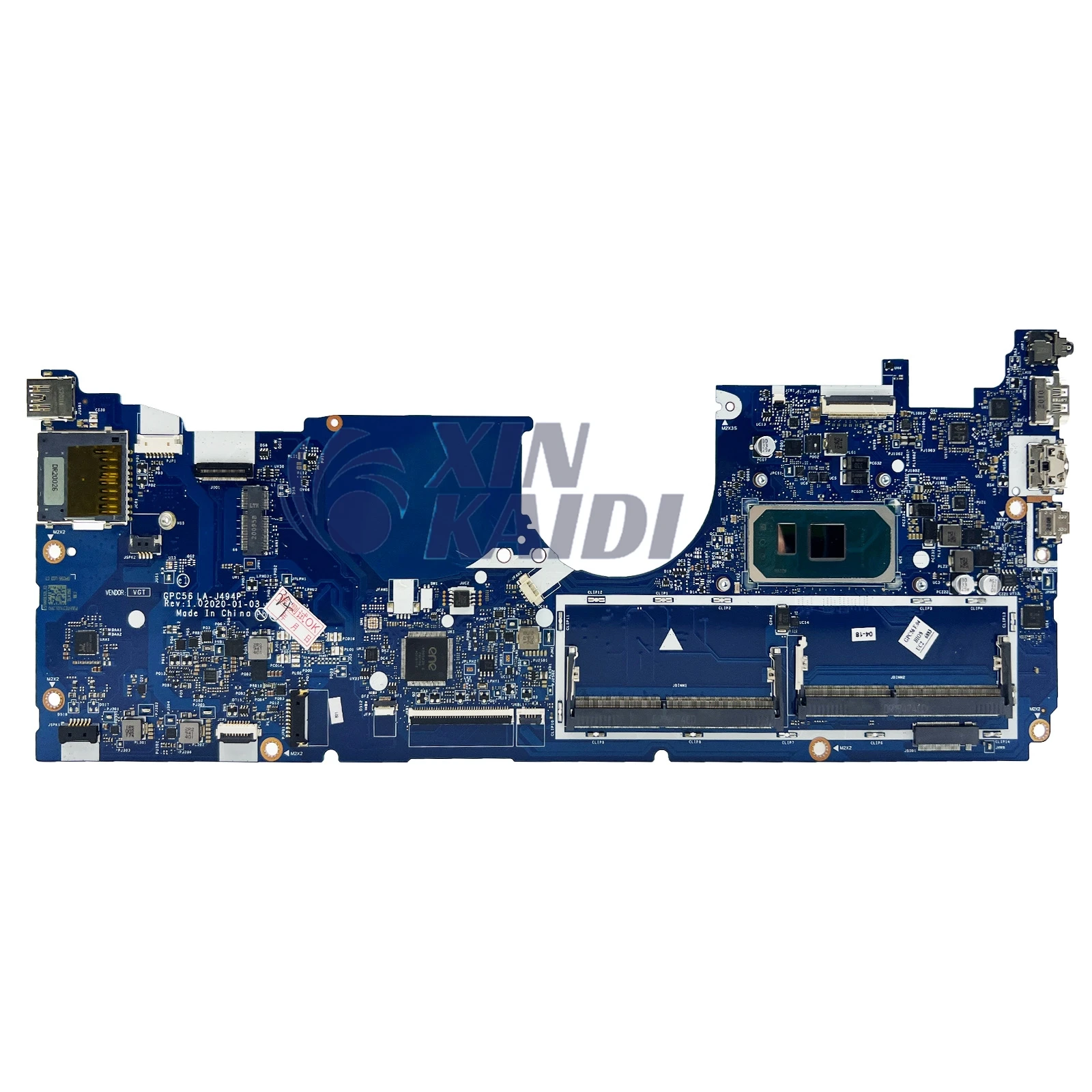 Para ASUS FX95DT FX505D FX705DT placa base LA-J494P R5-3550H R7-3750H GTX1050 GTX1650-4G Envy X360 15-ED 15T-ED 15M-ED FX505DD - imagen 2