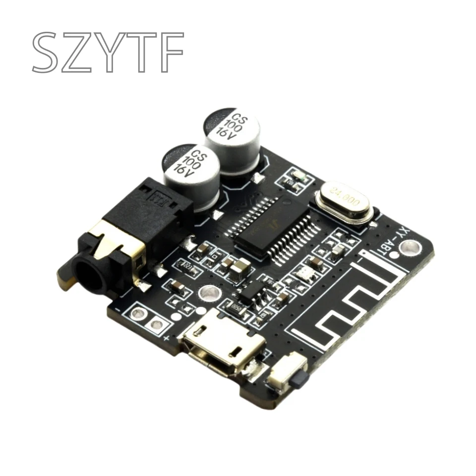 Módulo receptor de Audio Bluetooth 5,0 DIY, placa de decodificación MP3 Bluetooth, altavoz de coche, placa amplificadora de potencia de Audio ABT - imagen 4