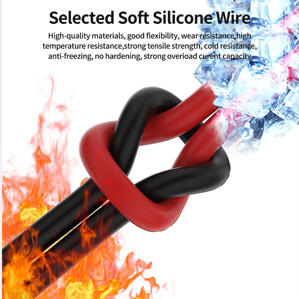 SUNSHINE SS-024B 1000V 20A Cable de prueba de sonda de acero inoxidable con aguja reemplazable para multímetro herramienta de cable de prueba Universal - imagen 5